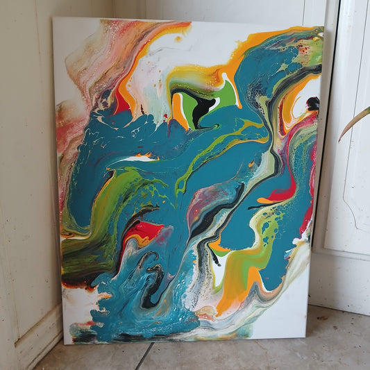 Colorful Abstract Art Print | Limited Edition Contemporary Wall Decor
