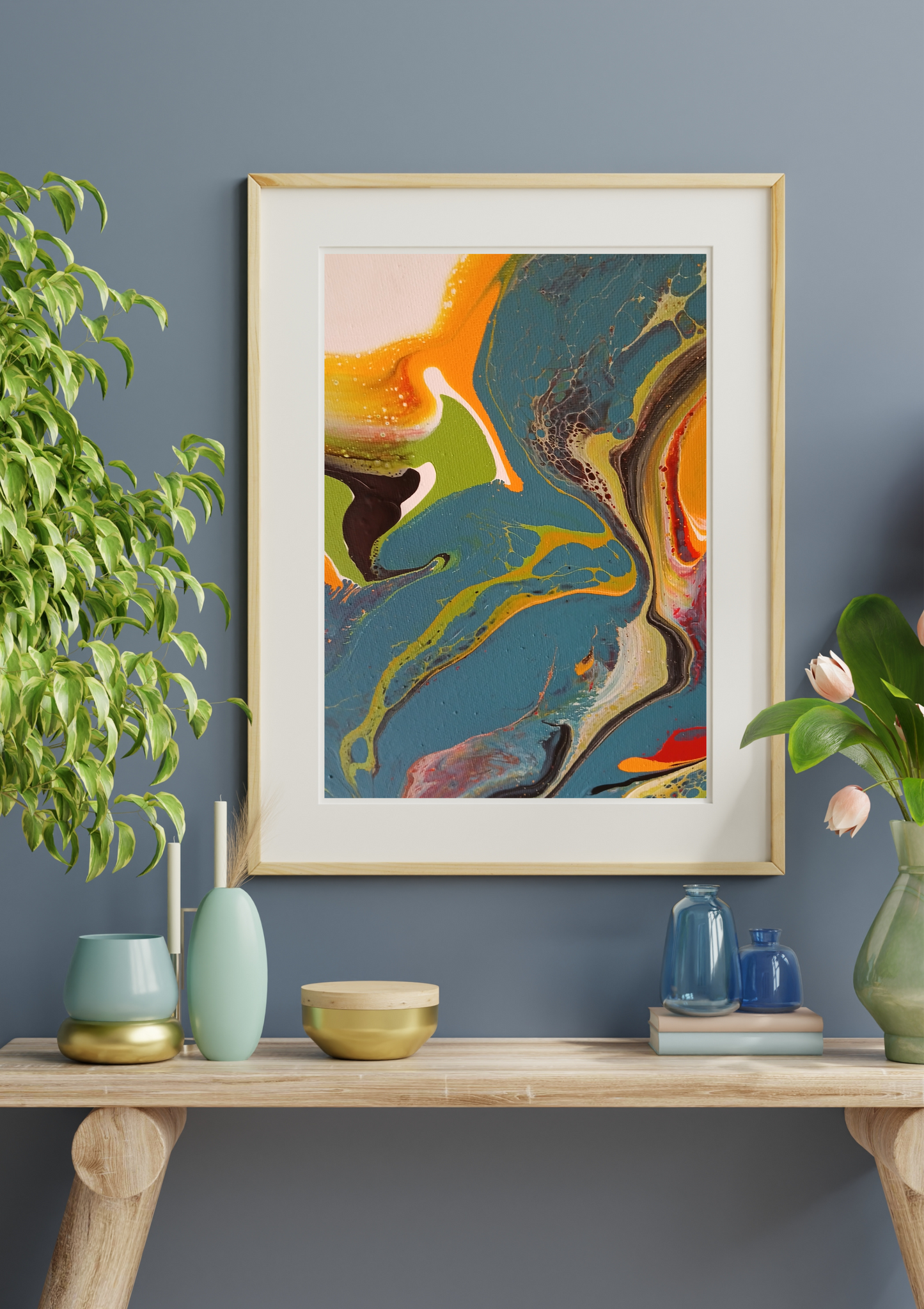 Colorful Abstract Art Print | Limited Edition Contemporary Wall Decor
