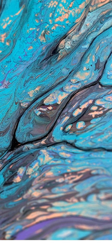 Mystical Tree of Life — Original Abstract Acrylic Painting
