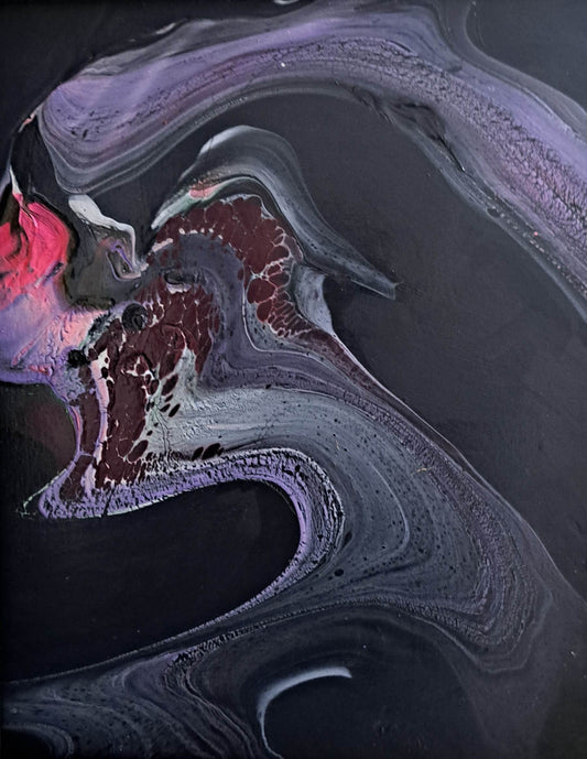 The Warrior/Abstract Art