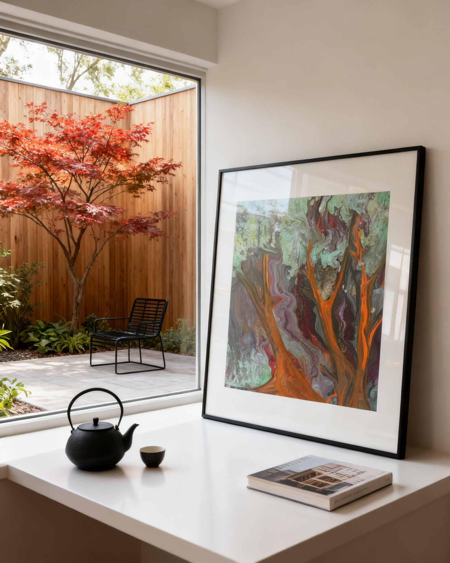 Abstract Trees of Life | Original Acrylic Painting on Canvas