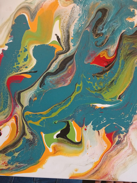 Colorful Abstract Art Print | Limited Edition Contemporary Wall Decor