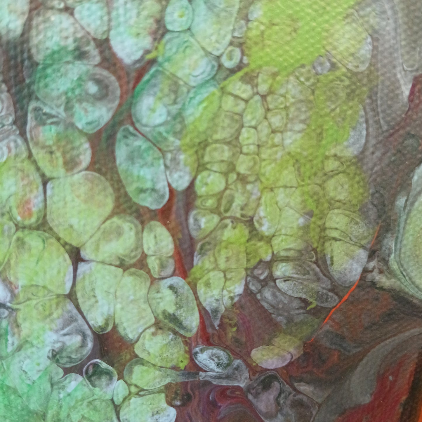 Abstract Trees of Life | Original Acrylic Painting on Canvas