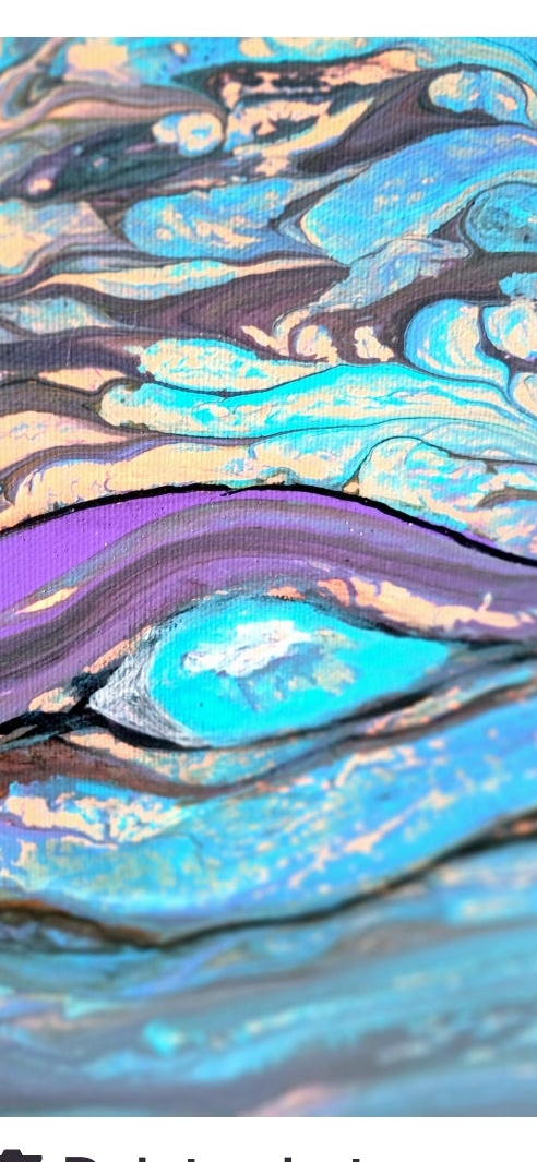 Mystical Tree of Life — Original Abstract Acrylic Painting